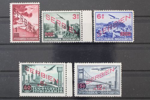 Serbien, MiNr. 26-30, postfrisch