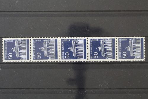 Berlin, MiNr. 289 R, Fünferstreifen, ZN 925, postfrisch