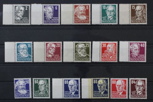 DDR, MiNr. 327-341 incl. 339 x, postfrisch