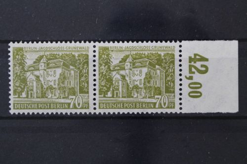 Berlin, MiNr. 123 Paar, Oberrand, postfrisch