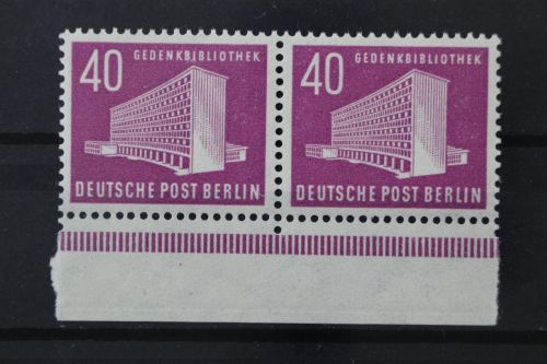 Berlin, MiNr. 122 Paar, Unterrand, postfrisch