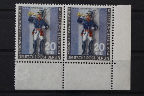 Berlin, MiNr. 120 a Paar, Ecke rechts unten, postfrisch