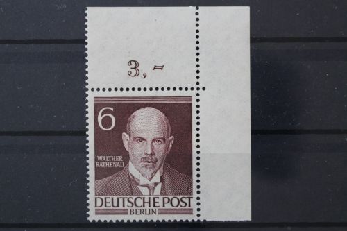 Berlin, MiNr. 93, Ecke rechts oben, postfrisch