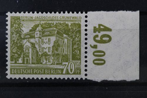 Berlin, MiNr. 123 Oberrand, postfrisch