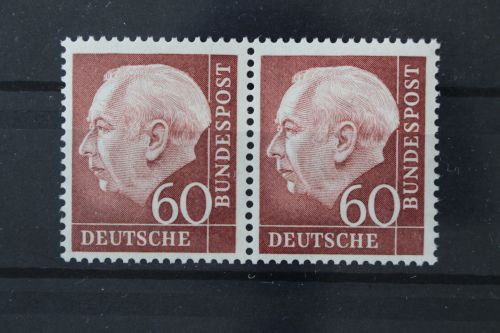 Deutschland (BRD), MiNr. 190, waag. Paar, postfrisch