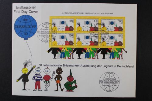 Deutschland (BRD), MiNr. Block 21, FDC