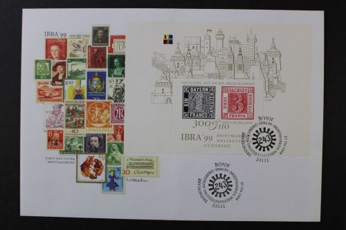 Deutschland (BRD), MiNr. Block 46, FDC
