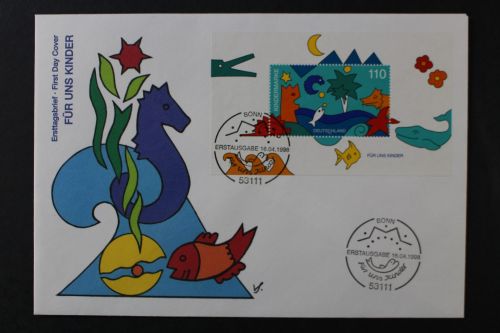 Deutschland (BRD), MiNr. Block 42, FDC