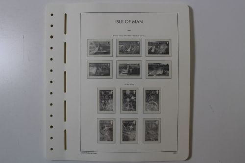 Leuchtturm, Isle of Man 2000-2004, SF-System, mit Klemmtaschen