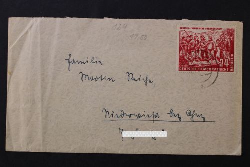 DDR, MiNr. 287 auf Bedarfsbeleg