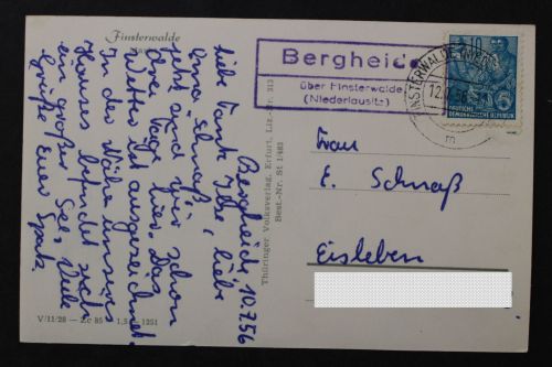 Bergheide über Finsterwalde (Niederlausitz)