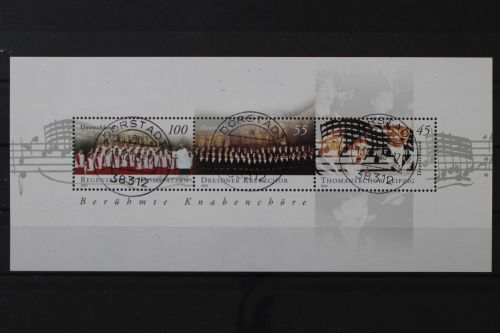 Deutschland (BRD), MiNr. Block 61, zentrisch Dorstadt, EST
