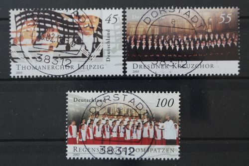 Deutschland (BRD), MiNr. 2318-2320, zentrisch Dorstadt, EST