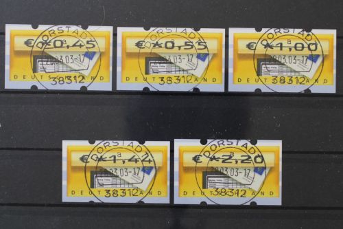 Deutschland Automaten, MiNr. 5 Type 1 VS 7 zentrisch Dorstadt, gestempelt