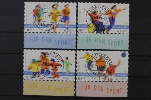 Deutschland (BRD), MiNr. 2165-2168 zentrisch Dorstadt, gestempelt