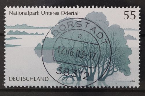 Deutschland (BRD), MiNr. 2343, zentrisch Dorstadt, EST