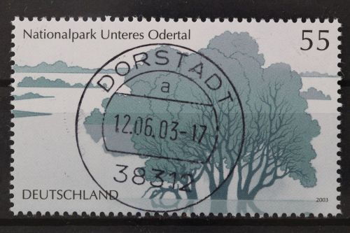Deutschland (BRD), MiNr. 2343, zentrisch Dorstadt, EST