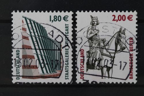 Deutschland (BRD), MiNr. 2313-2314 R, zentrisch Dorstadt, EST