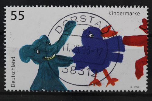 Deutschland (BRD), MiNr. 2360, zentrisch Dorstadt, EST