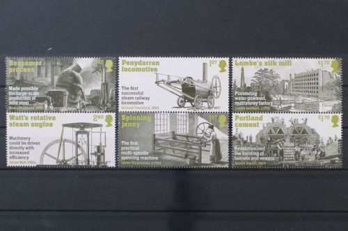 Großbritannien, Eisenbahn, MiNr. 4819-4824, 3 Paare, postfrisch