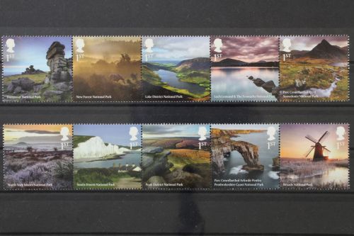 Großbritannien, MiNr. 4712-4721, 2 Fünferstreifen, postfrisch