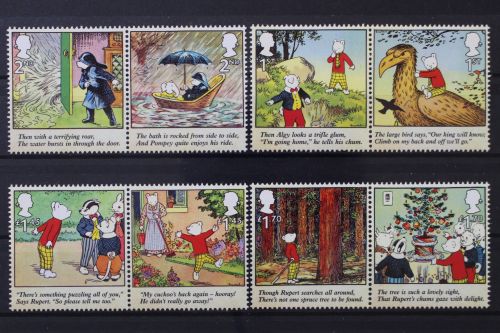 Großbritannien, MiNr. 4649-4656, 4 Paare, postfrisch