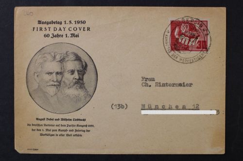 DDR, MiNr. 250, FDC