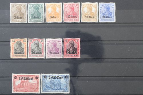 Etappengebiet West, MiNr. 1-12, postfrisch