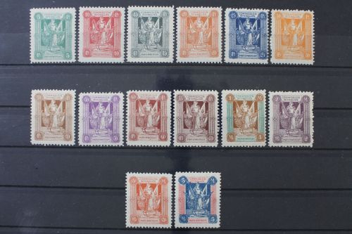 Marienwerder, MiNr. 1-14 (1-13 postfrisch, 14 ungebraucht)
