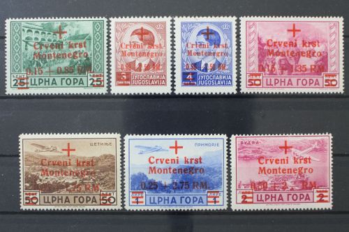 Montenegro, MiNr. 29-35, postfrisch