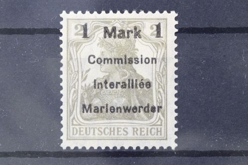 Marienwerder, MiNr. 22, postfrisch