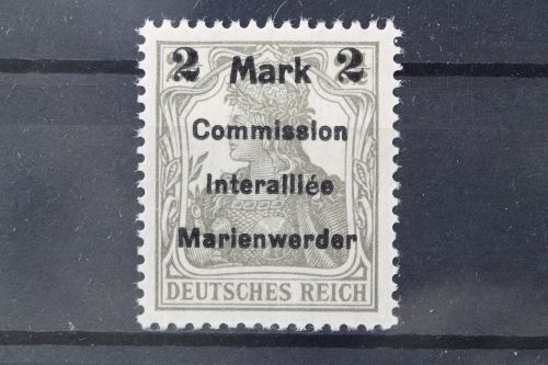 Marienwerder, MiNr. 23, postfrisch