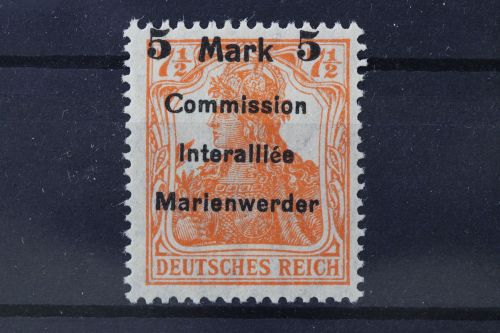 Marienwerder, MiNr. 25, postfrisch