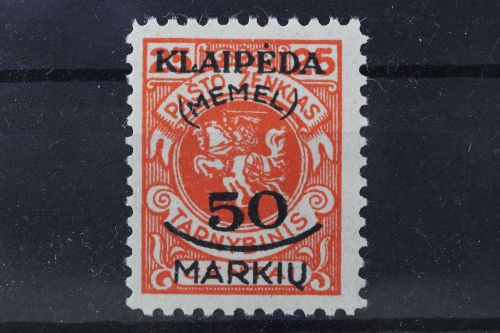 Memel, MiNr. 126, postfrisch