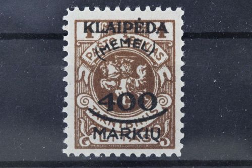 Memel, MiNr. 128, postfrisch