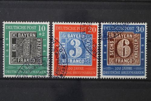 Deutschland (BRD), MiNr. 113-115, gestempelt