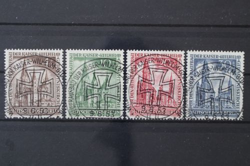 Berlin, MiNr. 106-109 zentrischer ESST Berlin, gestempelt