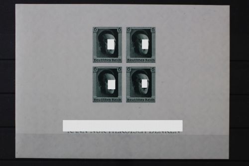 Deutsches Reich, MiNr. Block 8, ungebraucht