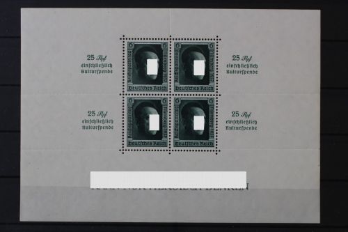 Deutsches Reich, MiNr. Block 11, ungebraucht