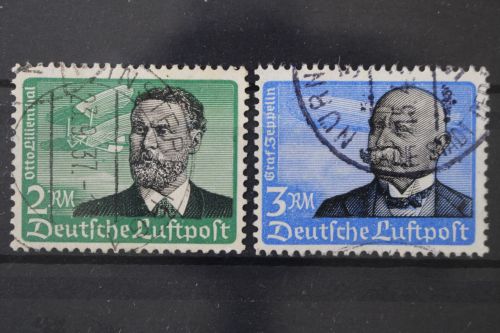 Deutsches Reich, MiNr. 538 x + 539 x, gestempelt
