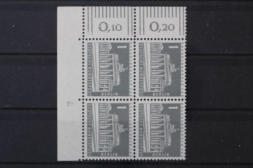 Berlin, MiNr. 140 y, Viererblock, DZ 4, postfrisch