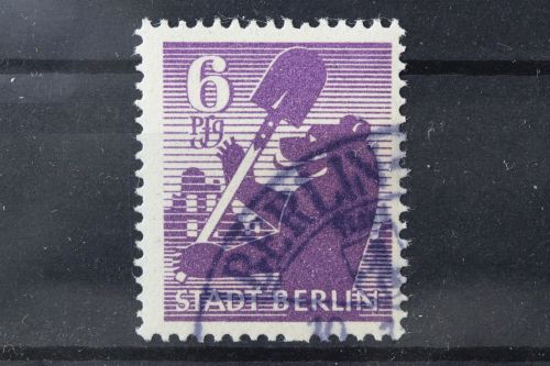Sowjetische Zone, MiNr. 2 A wb x, gestempelt