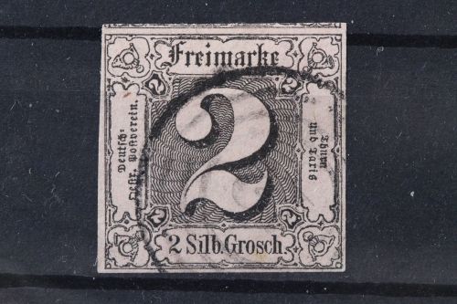 Thurn & Taxis, MiNr. 5, gestempelt