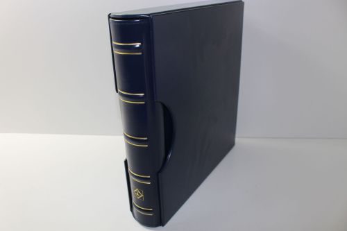 Leuchtturm, blauer Classic Drehstabbinder PERFECT DP, incl. Kassette