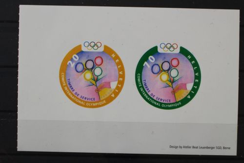 Schweiz IOC, MiNr. 1-2 skl., postfrisch