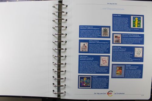 Motivsammlung: Der Weg zum Euro auf Briefmarken