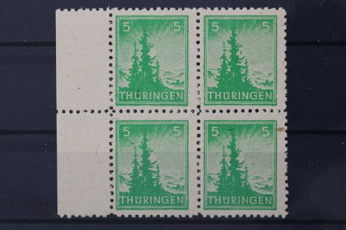Sowjetische Zone, MiNr. 94 A X PF VI, Viererblock, postfrisch