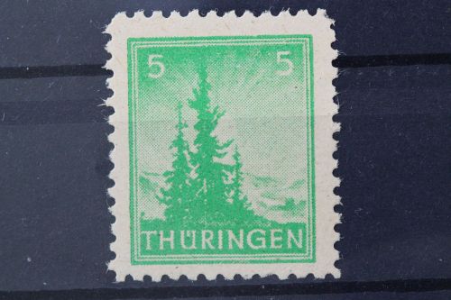 Sowjetische Zone, MiNr. 94 A X PF V, postfrisch