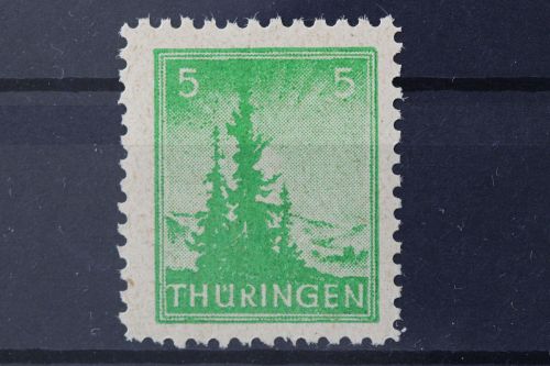 Sowjetische Zone, MiNr. 94 A X PF II, postfrisch