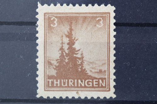 Sowjetische Zone, MiNr. 92 A X PF I, postfrisch